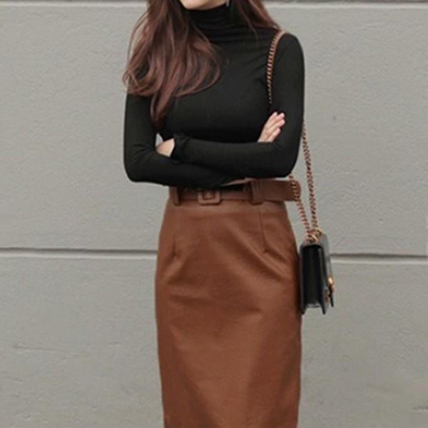 women's t-shirt woman clothes long-sleeved bottoming female solid color 2021 autumn and winter half-high collar slim, White
women's t-shirt woman clothes long-sleeved bottoming female solid color 2021 autumn and winter half-high collar slim, White