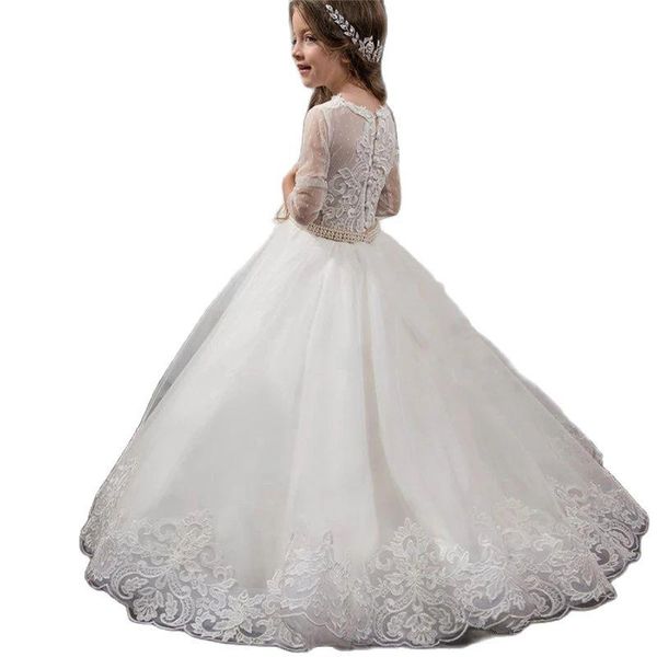 girl's dresses flower birthday banquet long sleeve lace stitching dress elegant wedding white butterfly loop, Red;yellow
girl's dresses flower birthday banquet long sleeve lace stitching dress elegant wedding white butterfly loop, Red;yellow