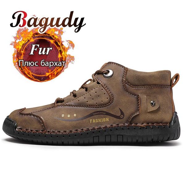 boots men's winter snow super warm men leather waterproof fashion outdoor flat male ankle shoes size 46, Black
boots men's winter snow super warm men leather waterproof fashion outdoor flat male ankle shoes size 46, Black