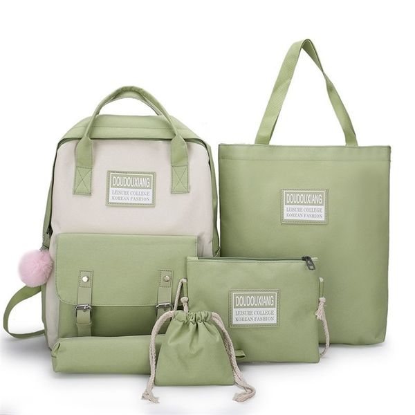 5 set school bags for teenage girls kids children student backpack travel teen shoulder bag child schoolbag women backpack 210809
5 set school bags for teenage girls kids children student backpack travel teen shoulder bag child schoolbag women backpack 210809