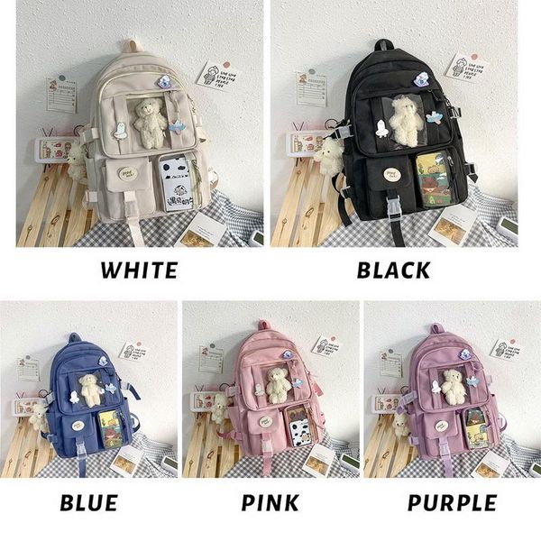 backpack cute women large capacity waterproof nylon female schoolbag college lady lapbackpacks kawaii girl travel book bags
backpack cute women large capacity waterproof nylon female schoolbag college lady lapbackpacks kawaii girl travel book bags