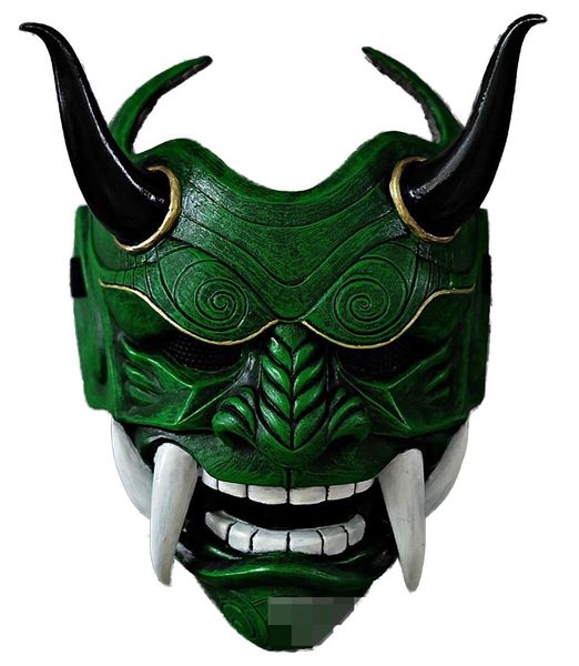 the red prajna mask horror cosplay japanese samurai swordsman mask halloween costume party size, Silver
the red prajna mask horror cosplay japanese samurai swordsman mask halloween costume party size, Silver