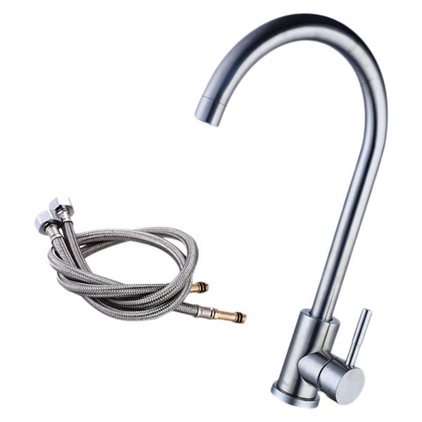 1pc durable cold water stainless steel single hole home kitchen with 2pcs tubes
1pc durable cold water stainless steel single hole home kitchen with 2pcs tubes