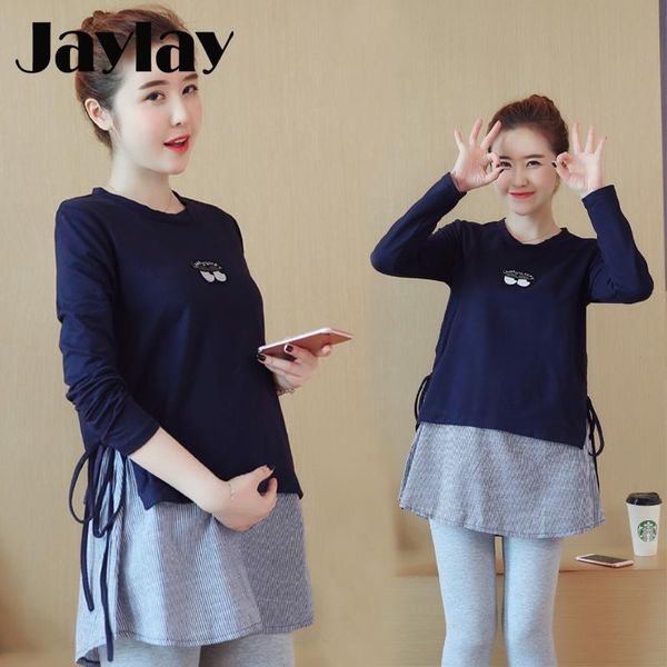 autumn korean fashion maternity shirts long sleeve a line patchwork clothes for pregnant women pregnancy tunic dresses, White
autumn korean fashion maternity shirts long sleeve a line patchwork clothes for pregnant women pregnancy tunic dresses, White