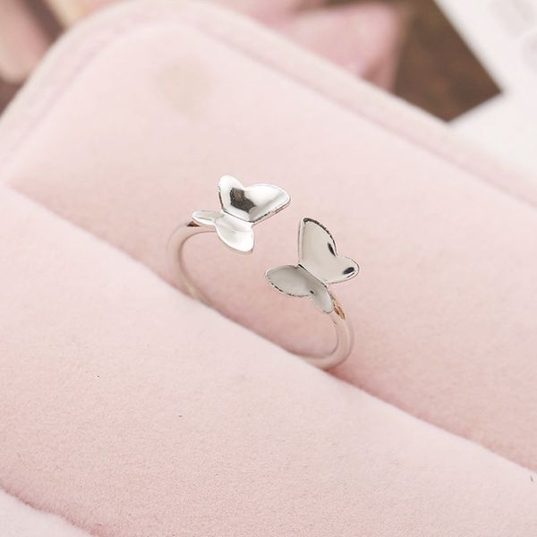 52708 butterfly mouth fashion ring simple personality cool style temperament beautiful ring female, Silver
52708 butterfly mouth fashion ring simple personality cool style temperament beautiful ring female, Silver