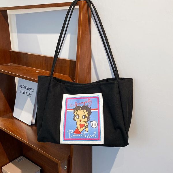 evening bags fashion cartoon printing reusable canvas tote bag women large capacity handle girls shoulder designer shopping handbag
evening bags fashion cartoon printing reusable canvas tote bag women large capacity handle girls shoulder designer shopping handbag