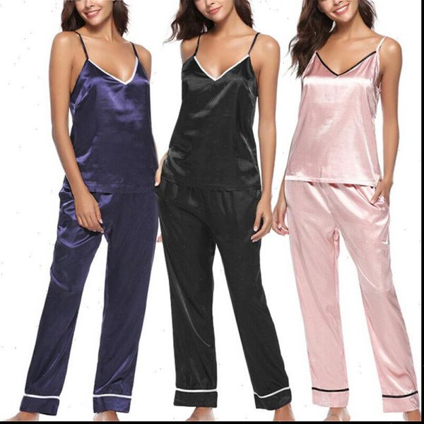 2pcs silk satin womens sleepwears long sleeve pajamas set loungewear nightwear pant pajama, Black;red
2pcs silk satin womens sleepwears long sleeve pajamas set loungewear nightwear pant pajama, Black;red