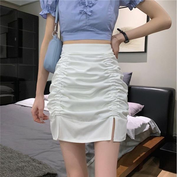 skirts spring 2021 a-line skirt korean version of folds, high waist, thin, split, all-match bag hip short, Black
skirts spring 2021 a-line skirt korean version of folds, high waist, thin, split, all-match bag hip short, Black