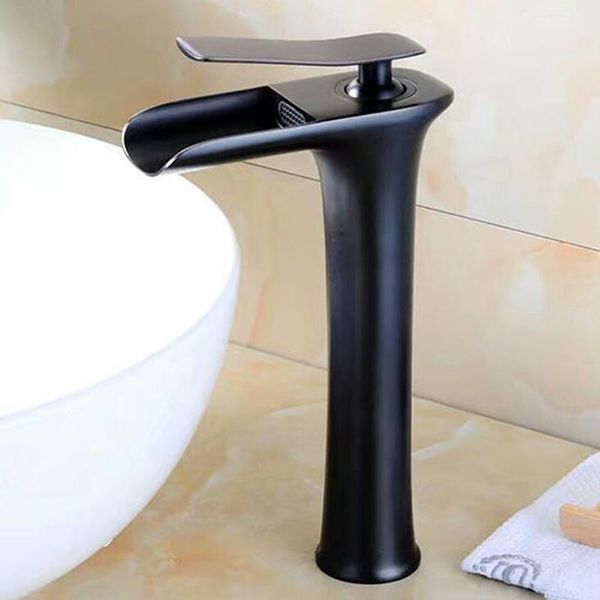 bathroom sink faucets waterfall faucet basin antique copper black building material
bathroom sink faucets waterfall faucet basin antique copper black building material