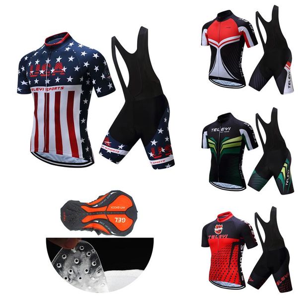 racing sets men sport bicycle clothing bib shorts 2021 summer cycling jersey set mtb suit male road bike clothes pro team dress skinsuit kit, Black;blue
racing sets men sport bicycle clothing bib shorts 2021 summer cycling jersey set mtb suit male road bike clothes pro team dress skinsuit kit, Black;blue