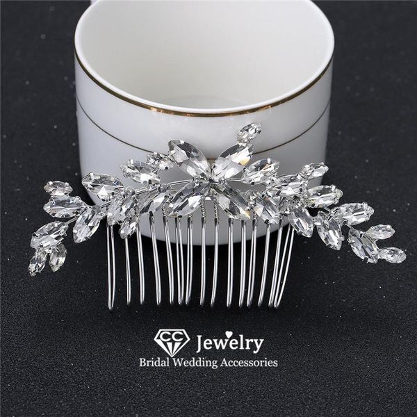 hair clips & barrettes comb wedding accessories fro women bridal headdress engagement jewelry crystal leaf shape combs gold silver color, Golden;silver
hair clips & barrettes comb wedding accessories fro women bridal headdress engagement jewelry crystal leaf shape combs gold silver color, Golden;silver