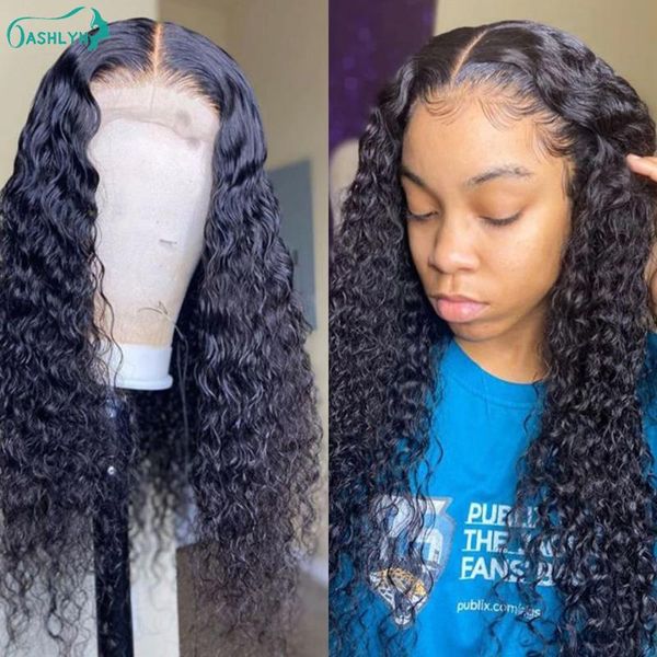 lace wigs brazilian 180% density water wave front human hair pre plucked 4x4 closure wig for woman, Black;brown
lace wigs brazilian 180% density water wave front human hair pre plucked 4x4 closure wig for woman, Black;brown