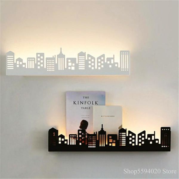 modern city led wall lamp shelf lighting fixtures living room bedroom lights luminaire sconce for home vanity light
modern city led wall lamp shelf lighting fixtures living room bedroom lights luminaire sconce for home vanity light