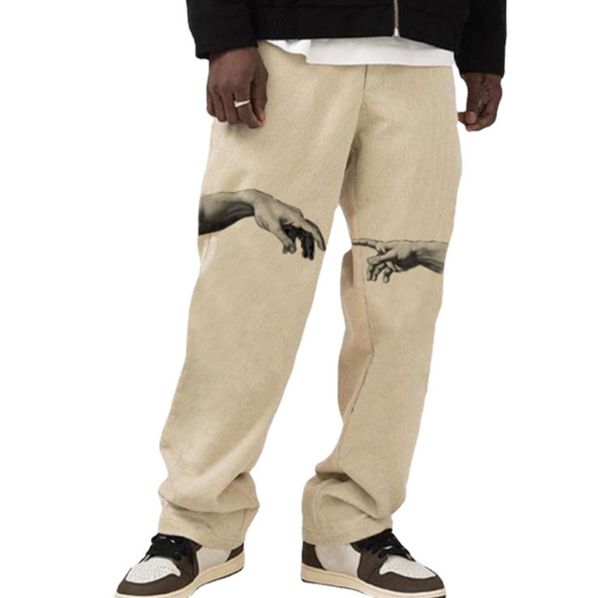 hippie autumn printed hand long straight pantalones pants joggers urban warm loose teens trousers fashion men printing pant, Black
hippie autumn printed hand long straight pantalones pants joggers urban warm loose teens trousers fashion men printing pant, Black