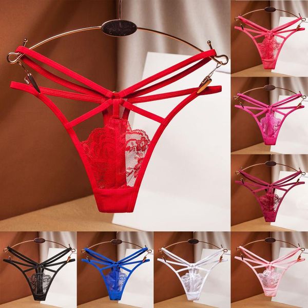 women's panties fashsiually lace embroidery women thong 2021 pants ladies briefs underwear low-rise solid europe and america, Black;pink
women's panties fashsiually lace embroidery women thong 2021 pants ladies briefs underwear low-rise solid europe and america, Black;pink