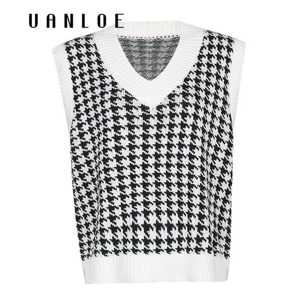 women's vests vanloe plaid knitted contrast color tank autumn y2k vintage 90s streetwear sweaters vest knitwear preppy style, Black;white
women's vests vanloe plaid knitted contrast color tank autumn y2k vintage 90s streetwear sweaters vest knitwear preppy style, Black;white