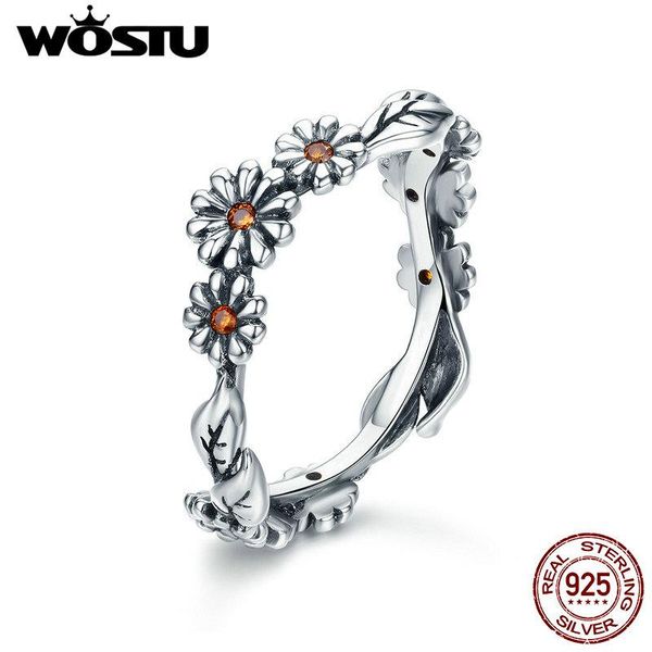 cluster rings wostu 925 sterling silver romantic daisy finger for women designer wedding jewelry gift fir298, Golden;silver
cluster rings wostu 925 sterling silver romantic daisy finger for women designer wedding jewelry gift fir298, Golden;silver