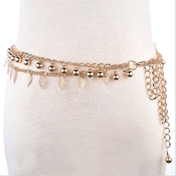 designer fashion openwork leaf tassel pendant waist belts for women skirt decorative gold and silver double chain belts, Black;brown
designer fashion openwork leaf tassel pendant waist belts for women skirt decorative gold and silver double chain belts, Black;brown
