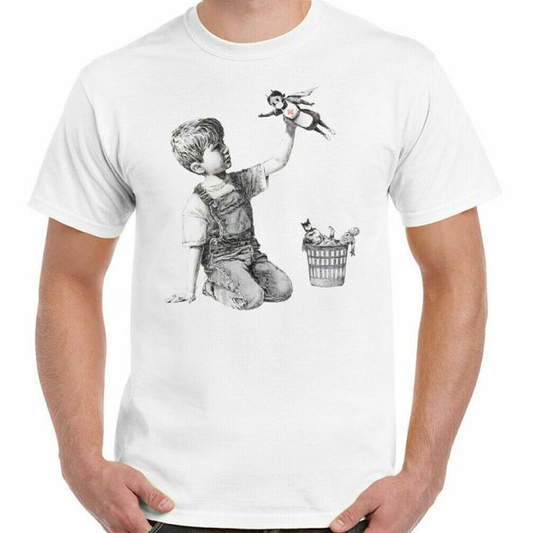 BANKSY T-SHIRT, Nurse, Quarantine, Superhero, Doctor, Superman, Top, NHS, White;black
BANKSY T-SHIRT, Nurse, Quarantine, Superhero, Doctor, Superman, Top, NHS, White;black