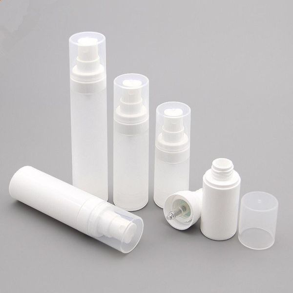storage bottles & jars 100pcs 15/30/50ml plastic travel bottle refillable transparent airless pump perfume vacuum spray
storage bottles & jars 100pcs 15/30/50ml plastic travel bottle refillable transparent airless pump perfume vacuum spray