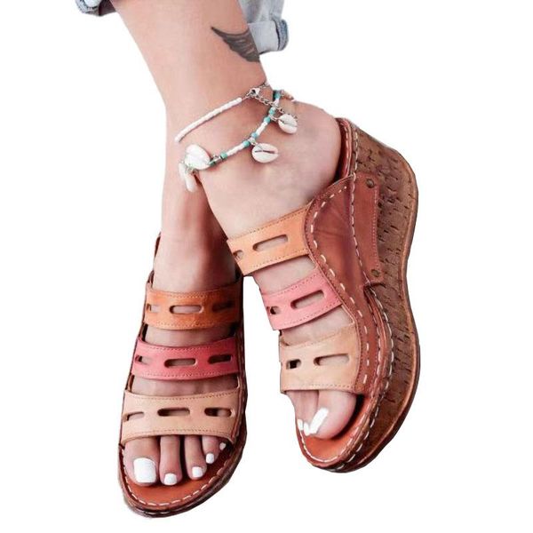 sandals women platform wedges shoes soft bottom vintage wedge casual slip on comfortable flat retro buckle sewing gladiator sandalias, Black
sandals women platform wedges shoes soft bottom vintage wedge casual slip on comfortable flat retro buckle sewing gladiator sandalias, Black