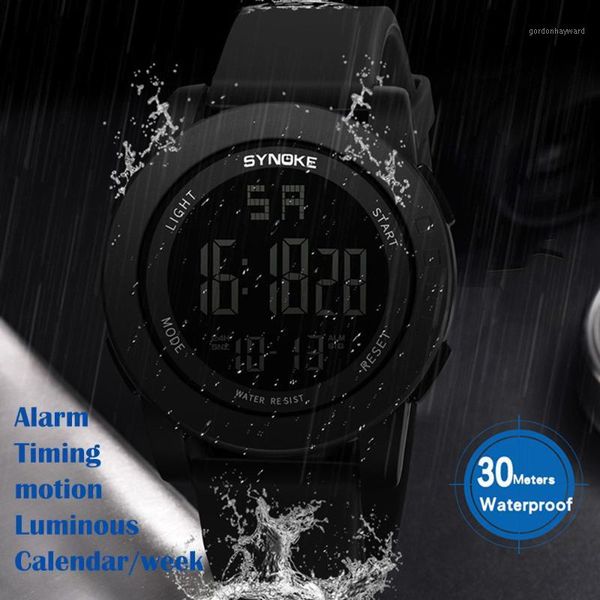 electronic watch led display 30m waterproof multifunction military sports for men pu strap wristwatch relogio masculino wristwatches, Slivery;brown
electronic watch led display 30m waterproof multifunction military sports for men pu strap wristwatch relogio masculino wristwatches, Slivery;brown