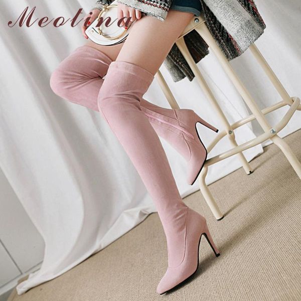 boots meotina women shoes over the knee thick super high heel fashion zipper pointed toe ladies 2021 winter apricot, Black
boots meotina women shoes over the knee thick super high heel fashion zipper pointed toe ladies 2021 winter apricot, Black