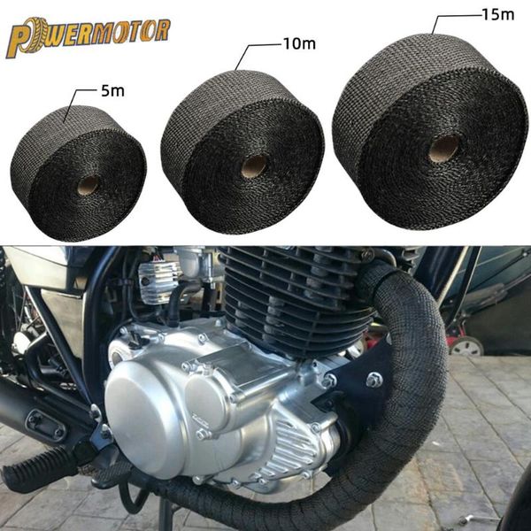 5cm*5m/10m/15m motorcycle exhaust thermal tape header heat wrap manifold insulation roll resistant with stainless ties pipe
5cm*5m/10m/15m motorcycle exhaust thermal tape header heat wrap manifold insulation roll resistant with stainless ties pipe