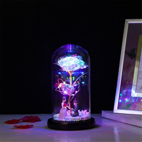 decorative flowers & wreaths silk multicolor romantic glass dome for valentines day wedding gold leaf rose with cover fake flower &20
decorative flowers & wreaths silk multicolor romantic glass dome for valentines day wedding gold leaf rose with cover fake flower &20