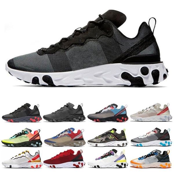 new react element 87 55 running shoes for men women tour yellow triple black white sail camo sports sneakers shoes size 36-45
new react element 87 55 running shoes for men women tour yellow triple black white sail camo sports sneakers shoes size 36-45