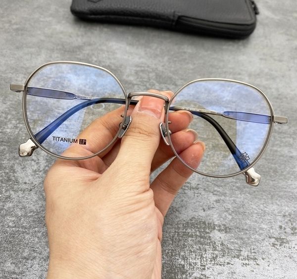 krosin metal pure titanium round frame men's and women's ultra light myopia flat glasses, White;black
krosin metal pure titanium round frame men's and women's ultra light myopia flat glasses, White;black