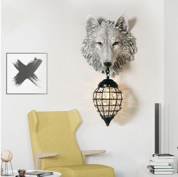 modern nordic resin wolf wall lamp creative led animal fixture for living room loft industrial cafe bar e27
modern nordic resin wolf wall lamp creative led animal fixture for living room loft industrial cafe bar e27
