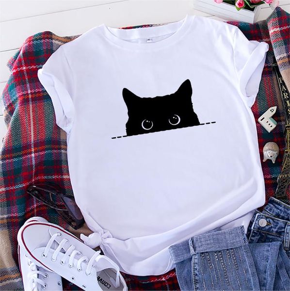 women's t-shirt elimiiya clothing 2021 cat print cotton short-sleeved t shirt oversized women summer white top
women's t-shirt elimiiya clothing 2021 cat print cotton short-sleeved t shirt oversized women summer white top