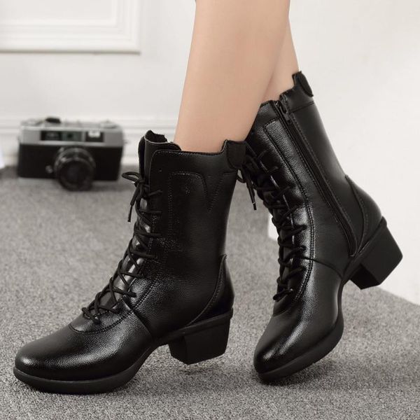boots women ankle boot warm plush winter shoes for woman high heels ladies snow height increasing, Black
boots women ankle boot warm plush winter shoes for woman high heels ladies snow height increasing, Black