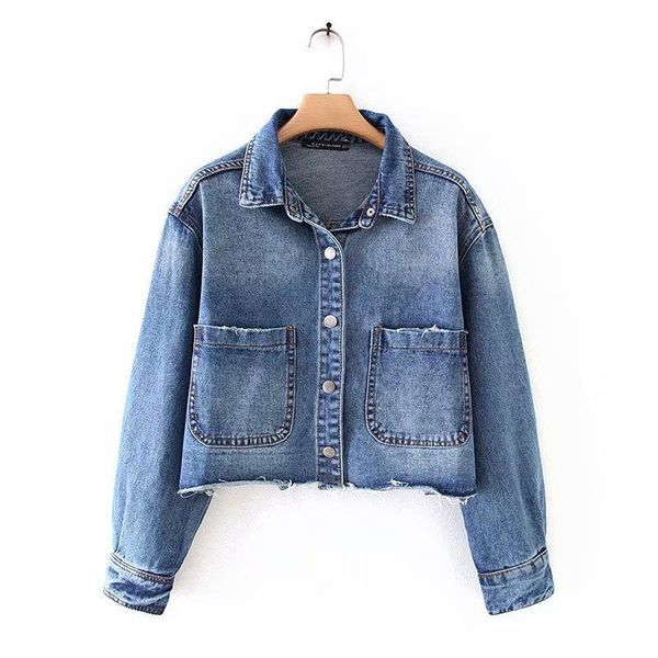 women's jackets winter xiao chen, 68-0108, the european and american fashion flanging burrs jean jacket, Black;brown
women's jackets winter xiao chen, 68-0108, the european and american fashion flanging burrs jean jacket, Black;brown