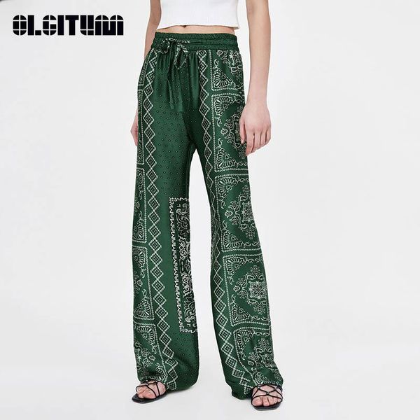 women's pants & capris 2021 summer printed wide tube trousers fashion loose elastic tie waist leg casual pt220, Black;white
women's pants & capris 2021 summer printed wide tube trousers fashion loose elastic tie waist leg casual pt220, Black;white