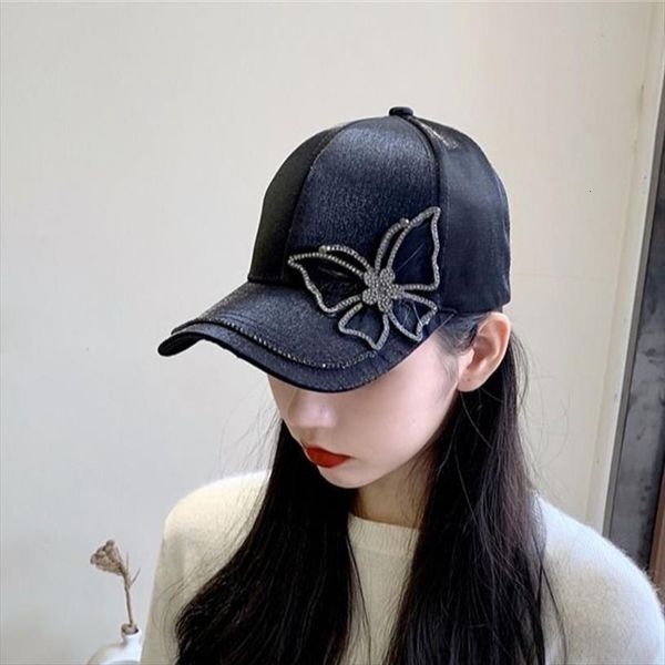 butterfly rhinestone baseball cap silk satin visor sun hat for women leisure adjustable snapback, Blue;gray
butterfly rhinestone baseball cap silk satin visor sun hat for women leisure adjustable snapback, Blue;gray