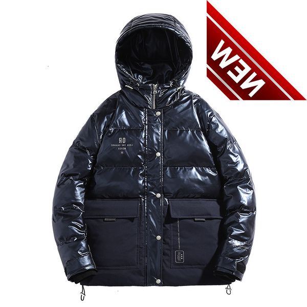 winter 2021 men's white duck down jacket thicken warm outdoor streetwear hooded parkas coat male windbreak, Black
winter 2021 men's white duck down jacket thicken warm outdoor streetwear hooded parkas coat male windbreak, Black