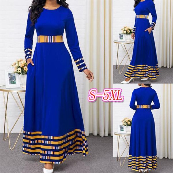 casual dresses spring and autumn round neck long sleeve high waist hit color splicing pactwork large size 3xl 4xl 5xl dress, Black;gray
casual dresses spring and autumn round neck long sleeve high waist hit color splicing pactwork large size 3xl 4xl 5xl dress, Black;gray