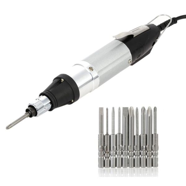 professional hand tool sets 2.5-9.5kgf·cm ac110v-220v powered electric screwdriver with 10pcs bits stepless speed regulation re
professional hand tool sets 2.5-9.5kgf·cm ac110v-220v powered electric screwdriver with 10pcs bits stepless speed regulation re