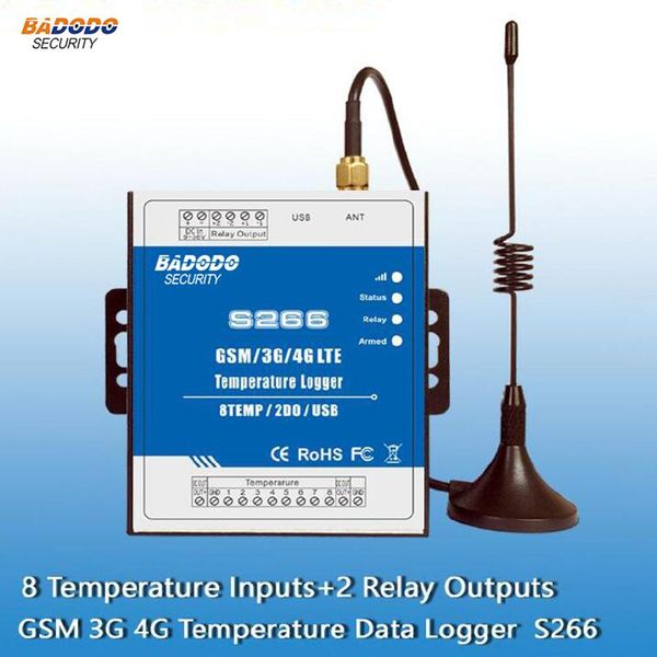 3g 4g temperature data logger monitoring alarm module s266 2 relay outputs for automatically switch on/off automatic control fingerprint acc
3g 4g temperature data logger monitoring alarm module s266 2 relay outputs for automatically switch on/off automatic control fingerprint acc