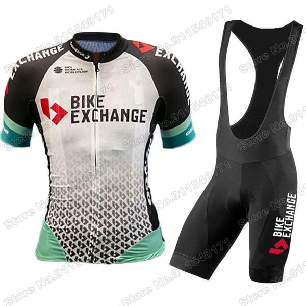 racing sets womens bike exchange 2021 team cycling jersey summer set clothing road suit bicycle bib shorts mtb ropa ciclismo, Black;blue
racing sets womens bike exchange 2021 team cycling jersey summer set clothing road suit bicycle bib shorts mtb ropa ciclismo, Black;blue