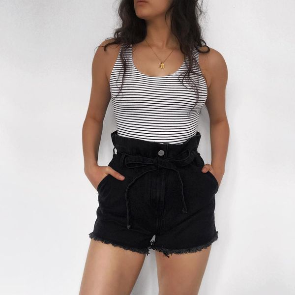 shorts high waistband women belt women's short brim pants denim paper bag streetwear outerwear korean elegant ulzzang summer, White;black
shorts high waistband women belt women's short brim pants denim paper bag streetwear outerwear korean elegant ulzzang summer, White;black