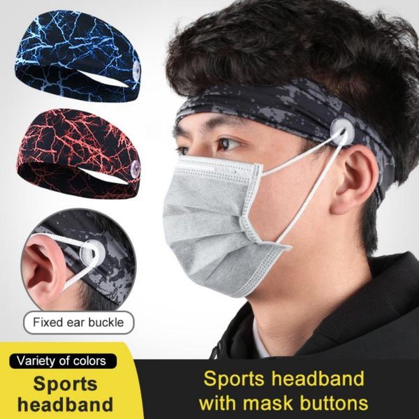 men women fashion headband button holder turban yoga sport elastic hair band headwear with sweatband, Yellow;black
men women fashion headband button holder turban yoga sport elastic hair band headwear with sweatband, Yellow;black