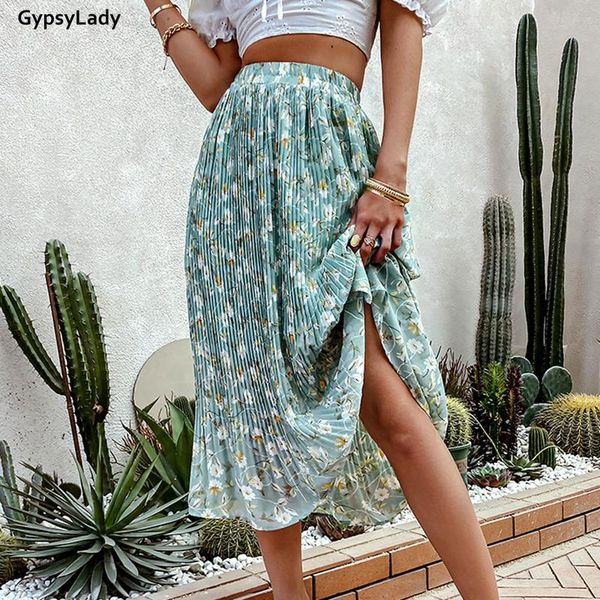 skirts gypsylady floral print pleated skirt mint blue summer women long ruffles elastic waist holiday female ladies chic, Black
skirts gypsylady floral print pleated skirt mint blue summer women long ruffles elastic waist holiday female ladies chic, Black