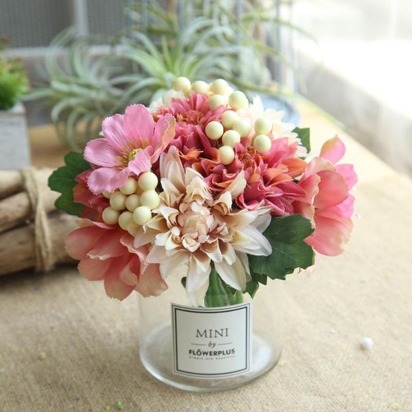 decorative flowers & wreaths artificial silk fake leaf rose floral wedding bouquet party home decor office decoration
decorative flowers & wreaths artificial silk fake leaf rose floral wedding bouquet party home decor office decoration