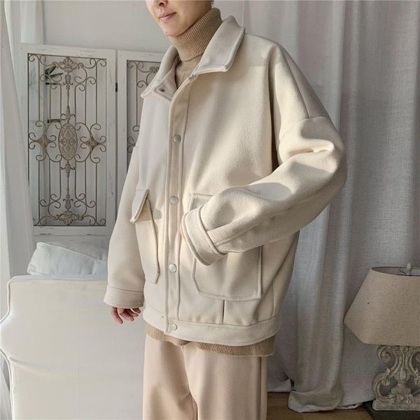 men's jackets jacket autumn trendy brand tooling clothes casual couple woolen spring and, Black;brown
men's jackets jacket autumn trendy brand tooling clothes casual couple woolen spring and, Black;brown