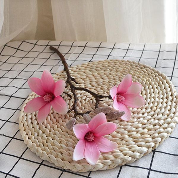 decorative flowers & wreaths artificial magnolia short branch with three orchid head silk flower for wedding home living room d
decorative flowers & wreaths artificial magnolia short branch with three orchid head silk flower for wedding home living room d
