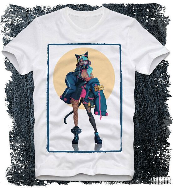 T-Shirt Anime Hot Sexy Girl SWAG Dope Catgirl Punk Pinup Pin-Up Japan Japanese, White;black
T-Shirt Anime Hot Sexy Girl SWAG Dope Catgirl Punk Pinup Pin-Up Japan Japanese, White;black
