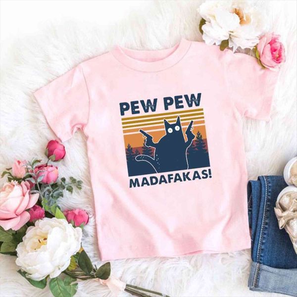 harajuku t shirt pew madafakas casual short girls pink kids baby clothes streetwear camisetas tees, Blue
harajuku t shirt pew madafakas casual short girls pink kids baby clothes streetwear camisetas tees, Blue